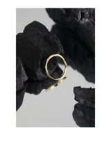 Ins Style Niche Pleated Texture Ring Irregular S925 – Stylish Gifts — 11