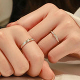 A New Pair Of Silver Lovers' Rings Designed – Stylish Gifts — 6