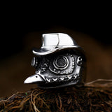 Long Beak Doctor Mask Titanium Steel Ring – Special Occasion Gifts — 2