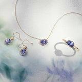 Natural Tanzanite Earrings – Birthday Gifts — 1