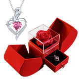 Eternal Rose Apple Gift Box Women Necklace – Jewelry Gift Ideas — 19