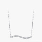 Wavy Micro Rhinestone Necklace For Women – Jewelry Gift Ideas — 4