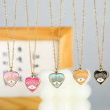 Fashion Love Oil Dripping Eyes Stainless Steel – Jewelry Gift Ideas — 5