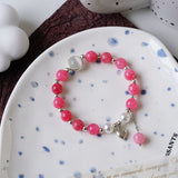 Women's Fashion Pearl And Crystal Beaded Bracelet – Stylish Gifts — 12