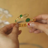 Vintage Green Bracelet Niche And Unique – Jewelry Gift Ideas — 4