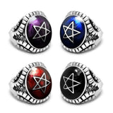 Men's And Women's Fashion Punk Hexagonal Star Ring – Stylish Gifts — 10