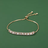 Brass Gold Plated Long Micropaved Zircon Pendant – Jewelry Gift Ideas — 6