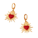 Simple Love Enamel Earrings Ornament – Gifts for Couples — 2