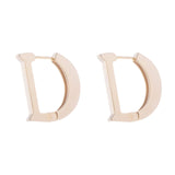 Fashion Gold Plated Letter D Simple And Versatile – Stylish Gifts — 5