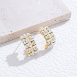Earrings Frosted Shell Beads Solid Color – Holiday Gift Ideas — 3