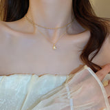 Women's Fashion Simple Irregular Pearl Double – Jewelry Gift Ideas — 2