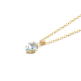Wear Diamond Shaped Blue Topaz Necklace – Jewelry Gift Ideas — 5