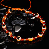 Rainbow Eye Crystal Bead Pull Adjustable Bracelet – Jewelry Gift Ideas — 11