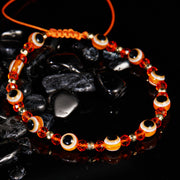 Rainbow Eye Crystal Bead Pull Adjustable Bracelet – Jewelry Gift Ideas — 11