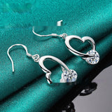 Silver Jewelry Loving Heart Zircon Female – Jewelry Gift Ideas — 2