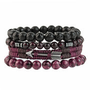 Woven Stone Beaded Multilayer Bracelet – Jewelry Gift Ideas — 7
