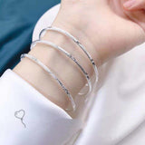 Women's Three Circles Gypsophila Solid Sterling – Jewelry Gift Ideas — 3