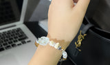 White Dunhuang Desert Sun Mountain Bracelet – Jewelry Gift Ideas — 7