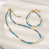 Turquoise Baroque Natural Freshwater Pearl – Jewelry Gift Ideas — 4