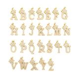Stainless Steel Chain Zircon Alphabet Pendant – Jewelry Gift Ideas — 8