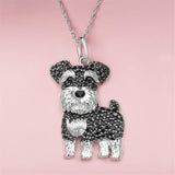 Cute Cartoon Schnauzer Exquisite Eco-friendly – Jewelry Gift Ideas — 8