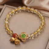 Ethnic Style Two-piece Flower Pendant Natural – Jewelry Gift Ideas — 10