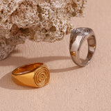 Fashion Temperament Fingerprint Ring For Women – Stylish Gifts — 3