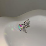 Colorful Love Angel Wings Without Ear Holes Ear – Gifts for Couples — 1