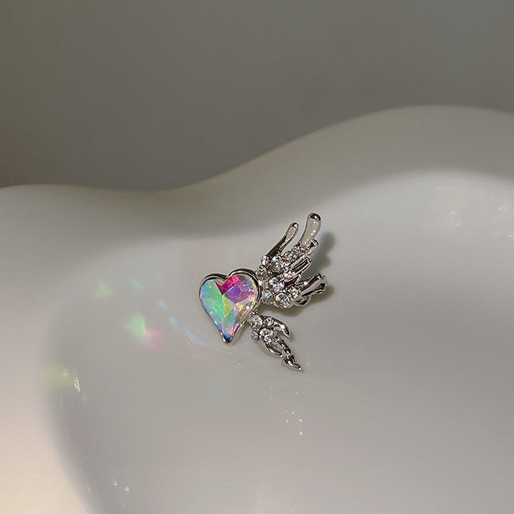 Colorful Love Angel Wings Without Ear Holes Ear – Gifts for Couples — 1