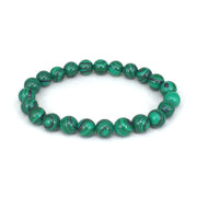 Classic Black Matte Green Malachite Bracelets – Jewelry Gift Ideas — 12