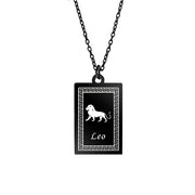 12 Zodiac Constellation Stainless Steel Pendant – Jewelry Gift Ideas — 13