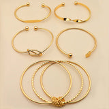 Ladies Ball Bead Disc Knotted Multilayer Geometry – Small Gift Ideas — 4