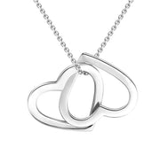 Personalized Customization Of Double Heart – Jewelry Gift Ideas — 1