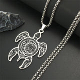 Retro Punk Turtle Pendant Necklace All-match – Jewelry Gift Ideas — 8