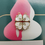 Net Red Clover Enamel Necklace Female – Jewelry Gift Ideas — 5