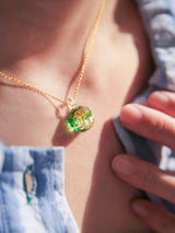 Handmade Zodiac Pendant Peach Blossom Necklace – Jewelry Gift Ideas — 11