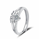 Fashion Jewelry Double-layer Line Heart Shape – Stylish Gifts — 3