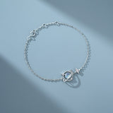 Sterling Silver Moonstone Planet Necklace Female – Jewelry Gift Ideas — 2