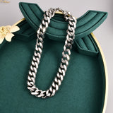 Stainless Steel Cuban Chain Necklace – Jewelry Gift Ideas — 2