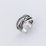 Vintage Braided Couple Ring – Gifts for Couples — 5