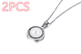 Stainless Steel Rhinestone Prayer English – Jewelry Gift Ideas — 13