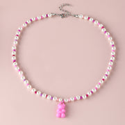 Macaron Color Jelly Bear Necklace Personality – Jewelry Gift Ideas — 3