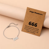 Creative Stainless Steel Angel Digital Bracelet – Jewelry Gift Ideas — 3