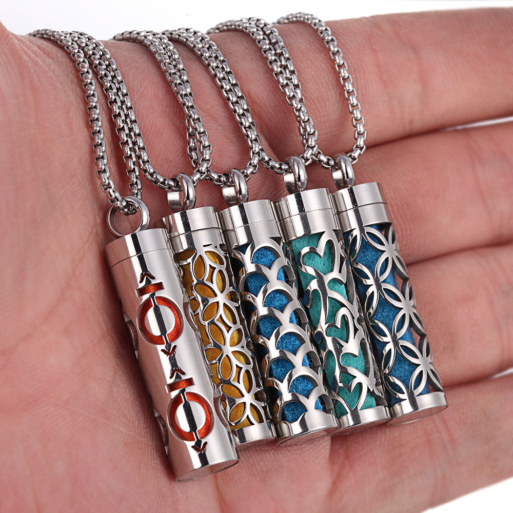 Aromatherapy Pendant Perfume Bottle Essential Oil – Jewelry Gift Ideas — 1