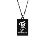 KPOP TWICE Member Signature Stainless Steel – Jewelry Gift Ideas — 19