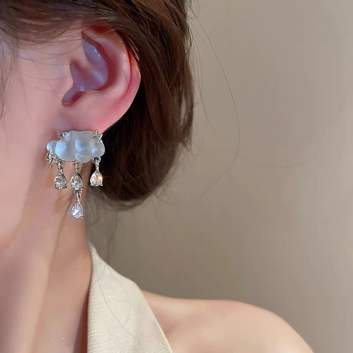 Cloud Opal Tassel Necklace For Female Xia – Jewelry Gift Ideas — 1