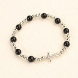 Women's Fashion Simple Cross Rosary Bracelet – Stylish Gifts — 6