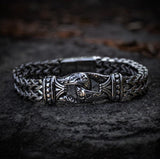 Men's Vintage Engraving Titanium Steel Bracelet – Jewelry Gift Ideas — 4