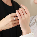 Fashion Personality Double Wings Couple Ring – Stylish Gifts — 1