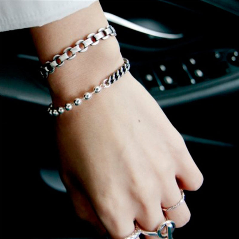 Women's Sterling Silver Distressed Ball Chain – Jewelry Gift Ideas — 1